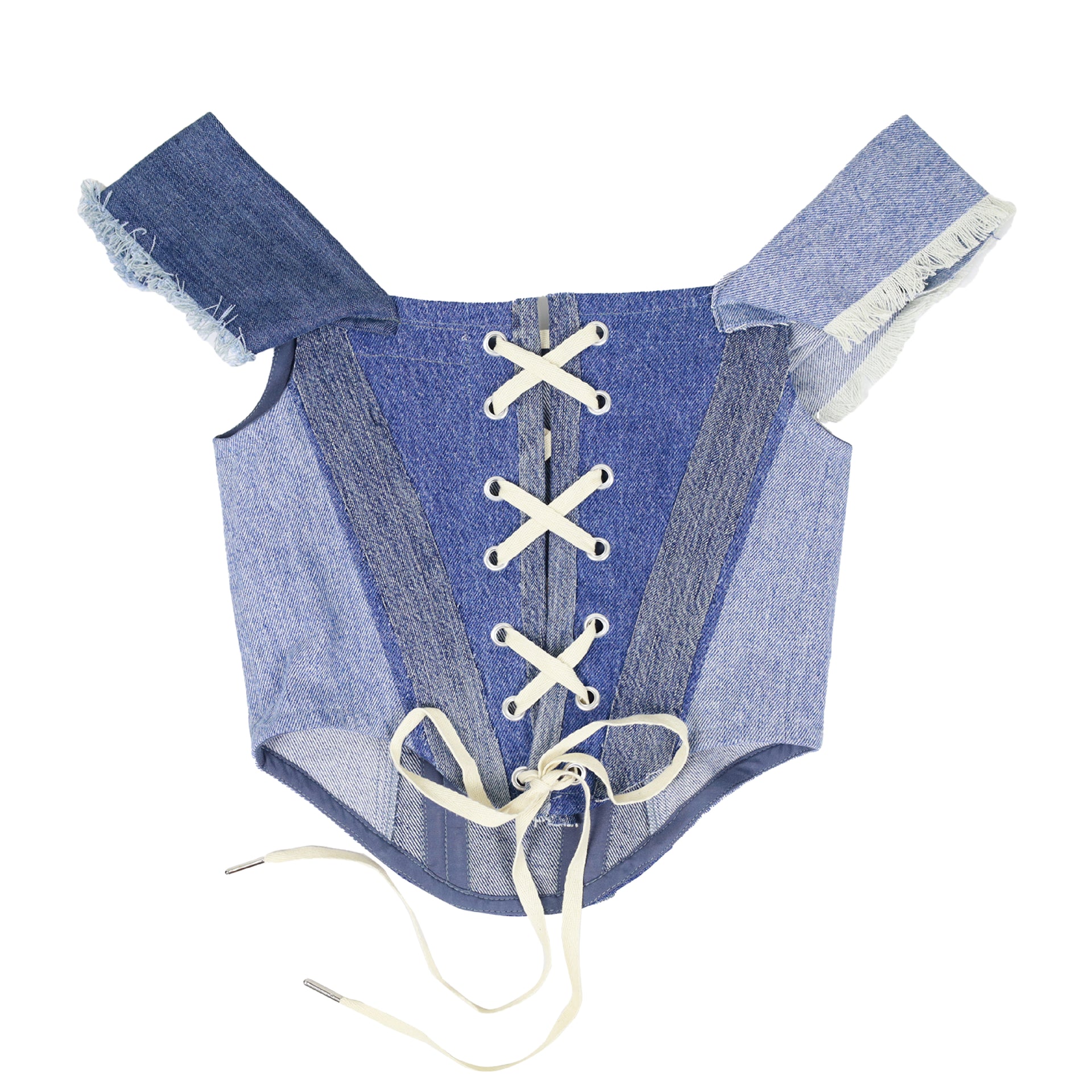 Denim Corset