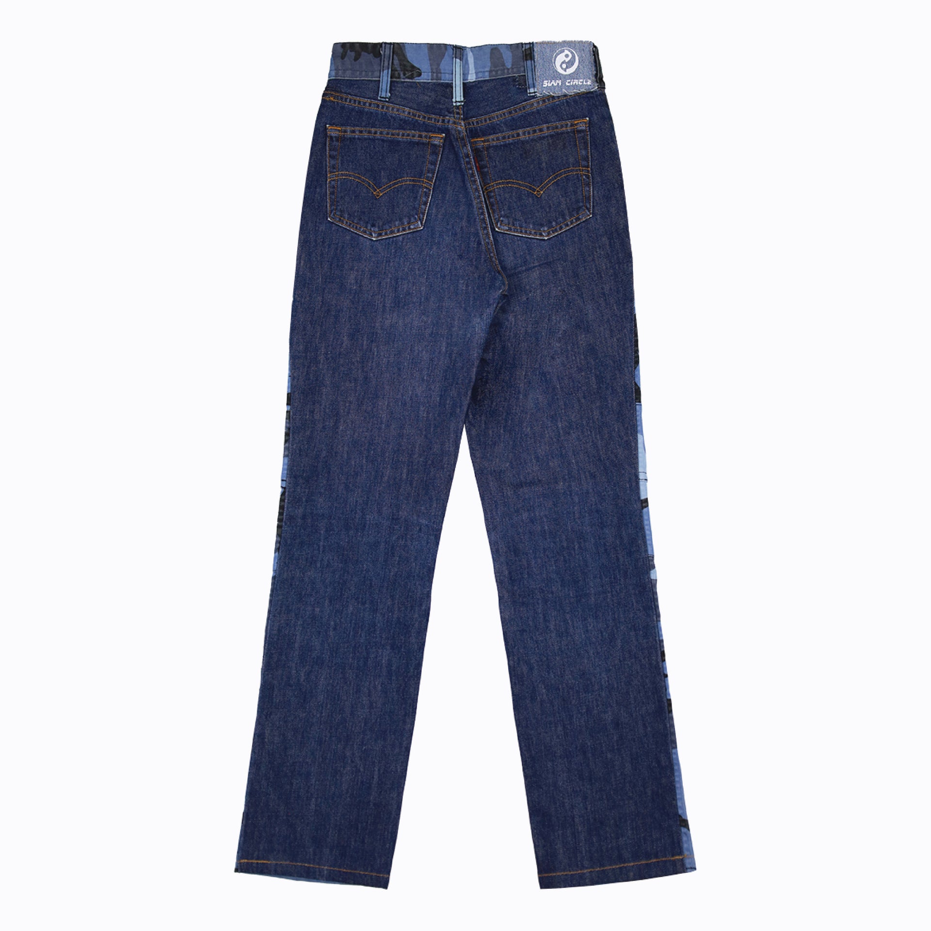 Camo Jeans Navy
