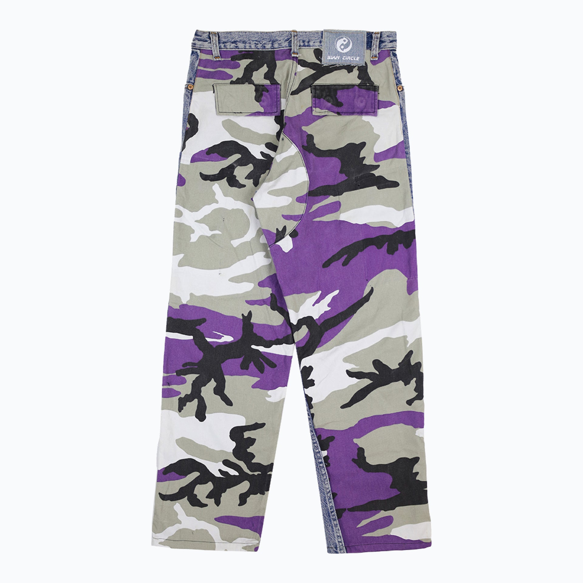 Camo Jeans Back Purple