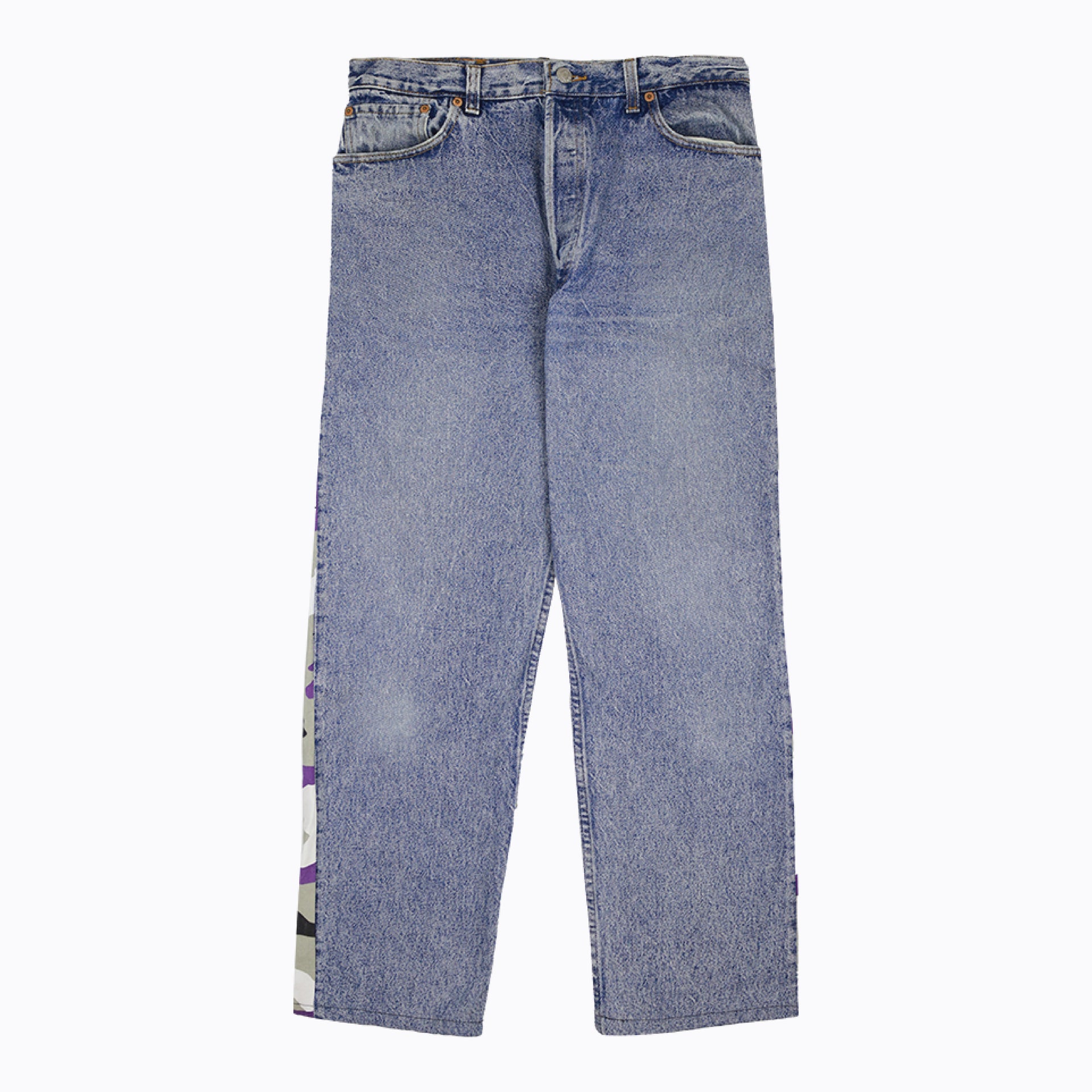 Camo Jeans Back Purple