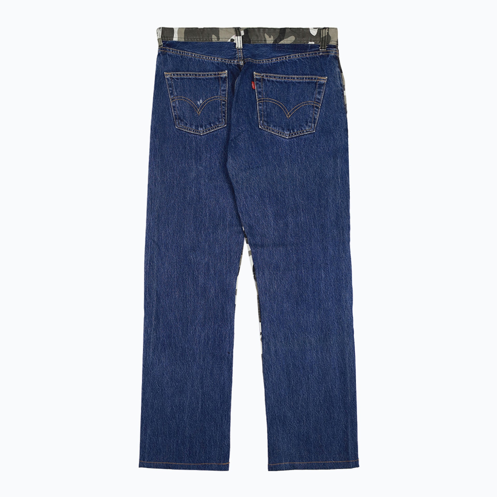Camo Jeans Front Grey