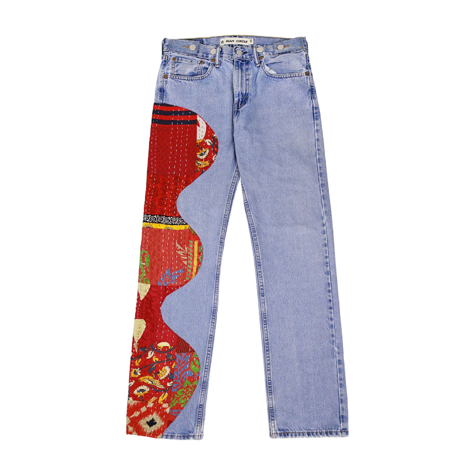 Red Katha Wave Jeans