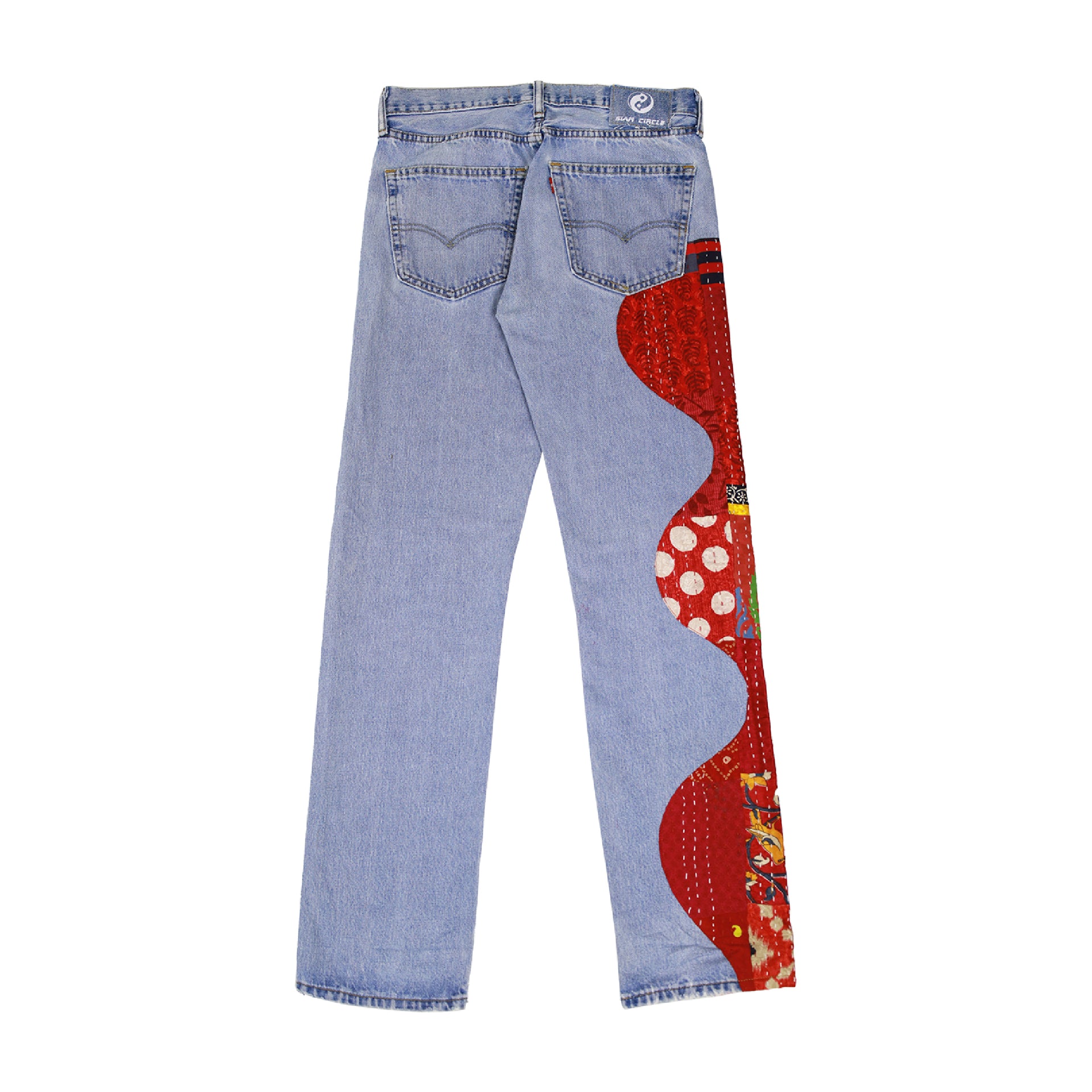 Red Katha Wave Jeans