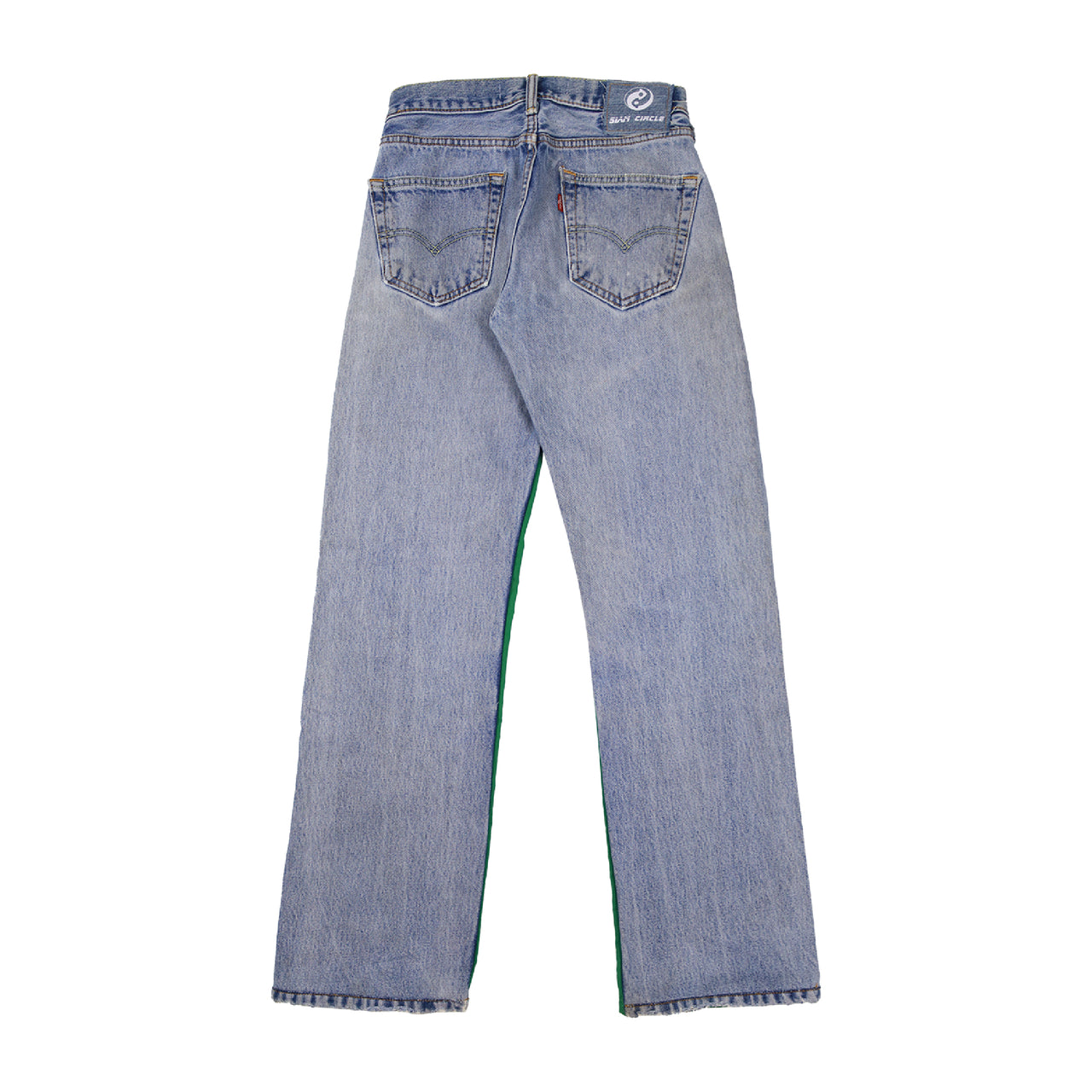 MT Button Green Jeans
