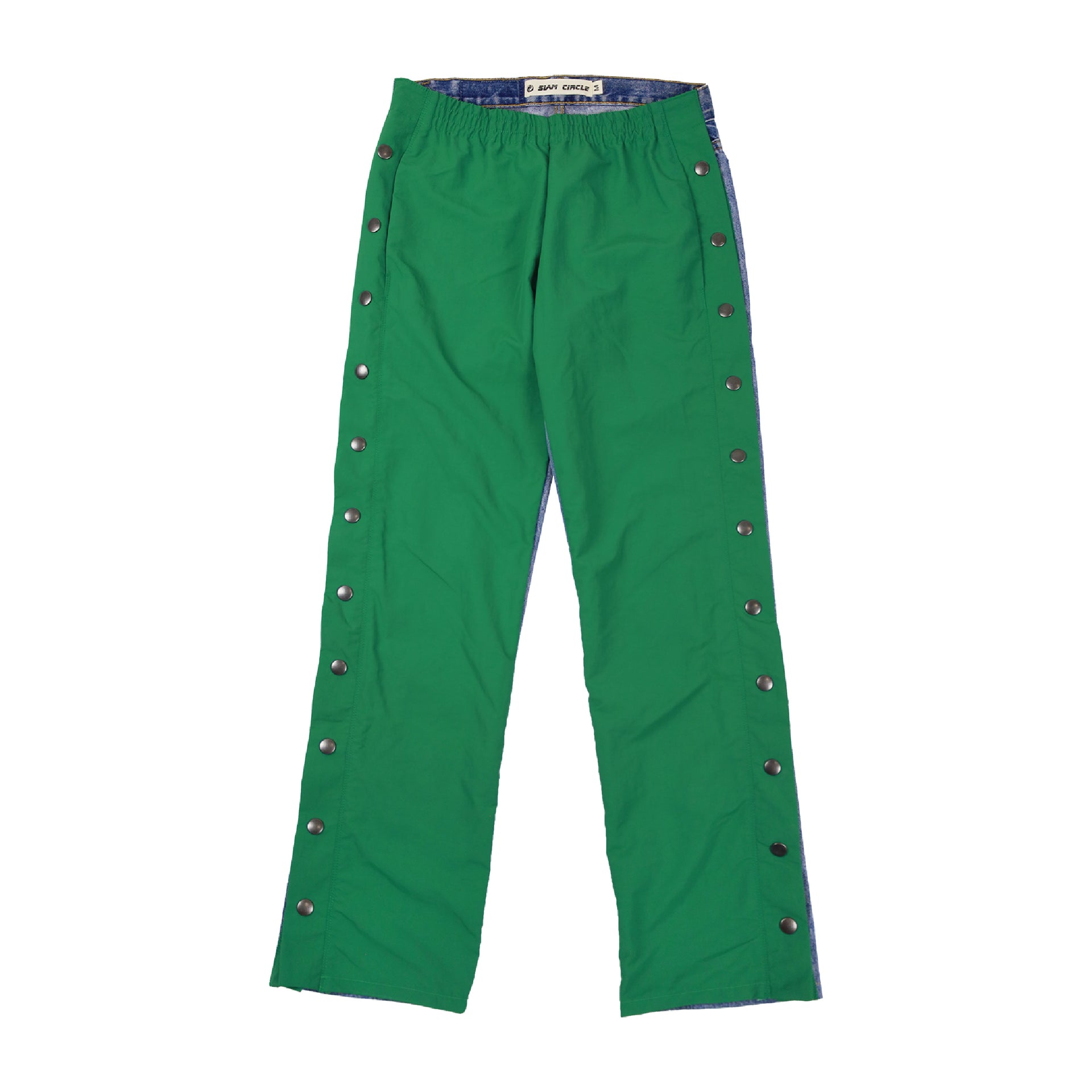 MT Button Green Jeans