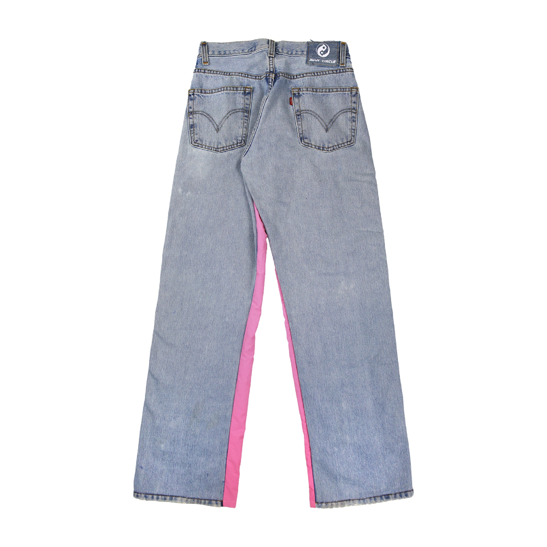 MT Button Pink Jeans