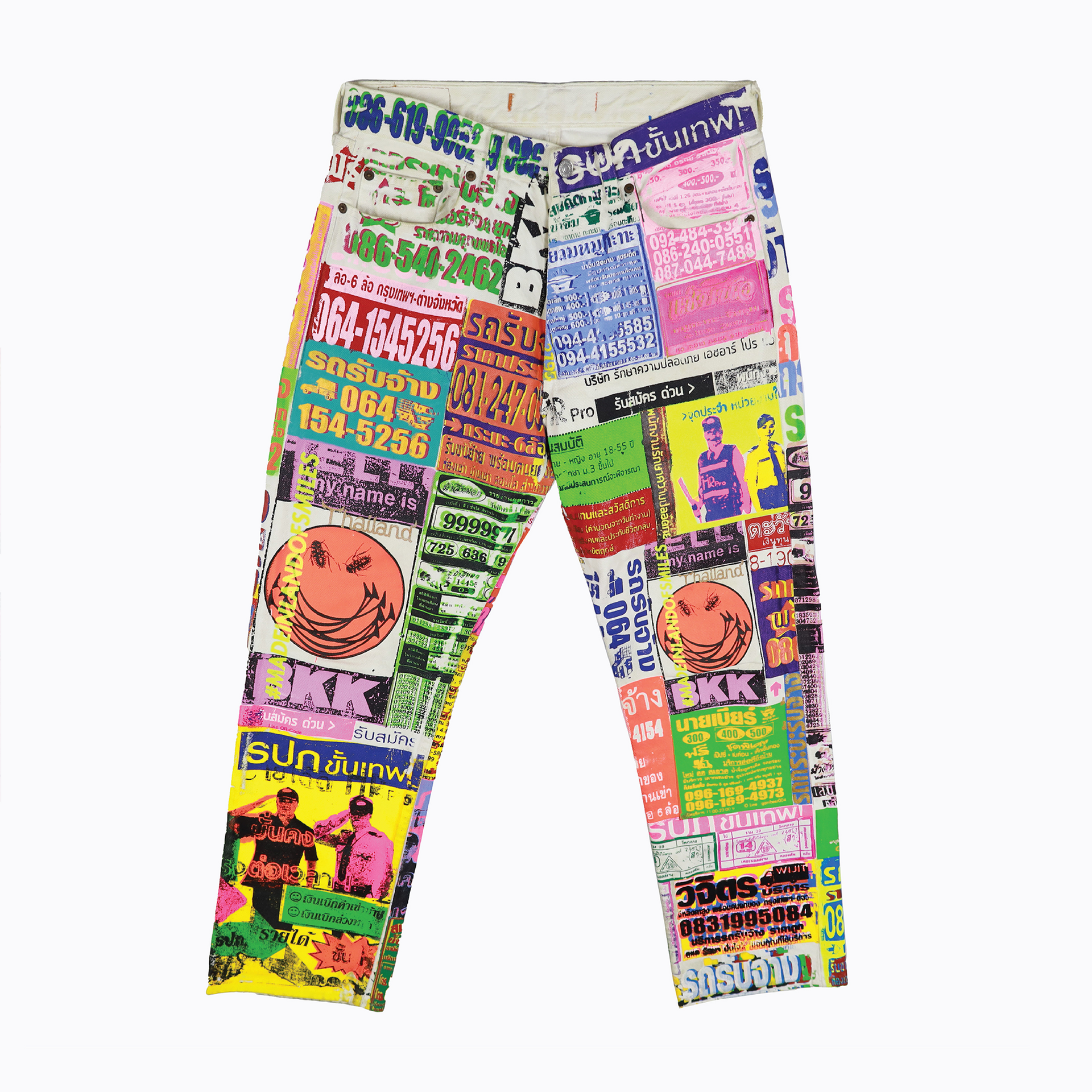 BKK Screenprinted Jeans