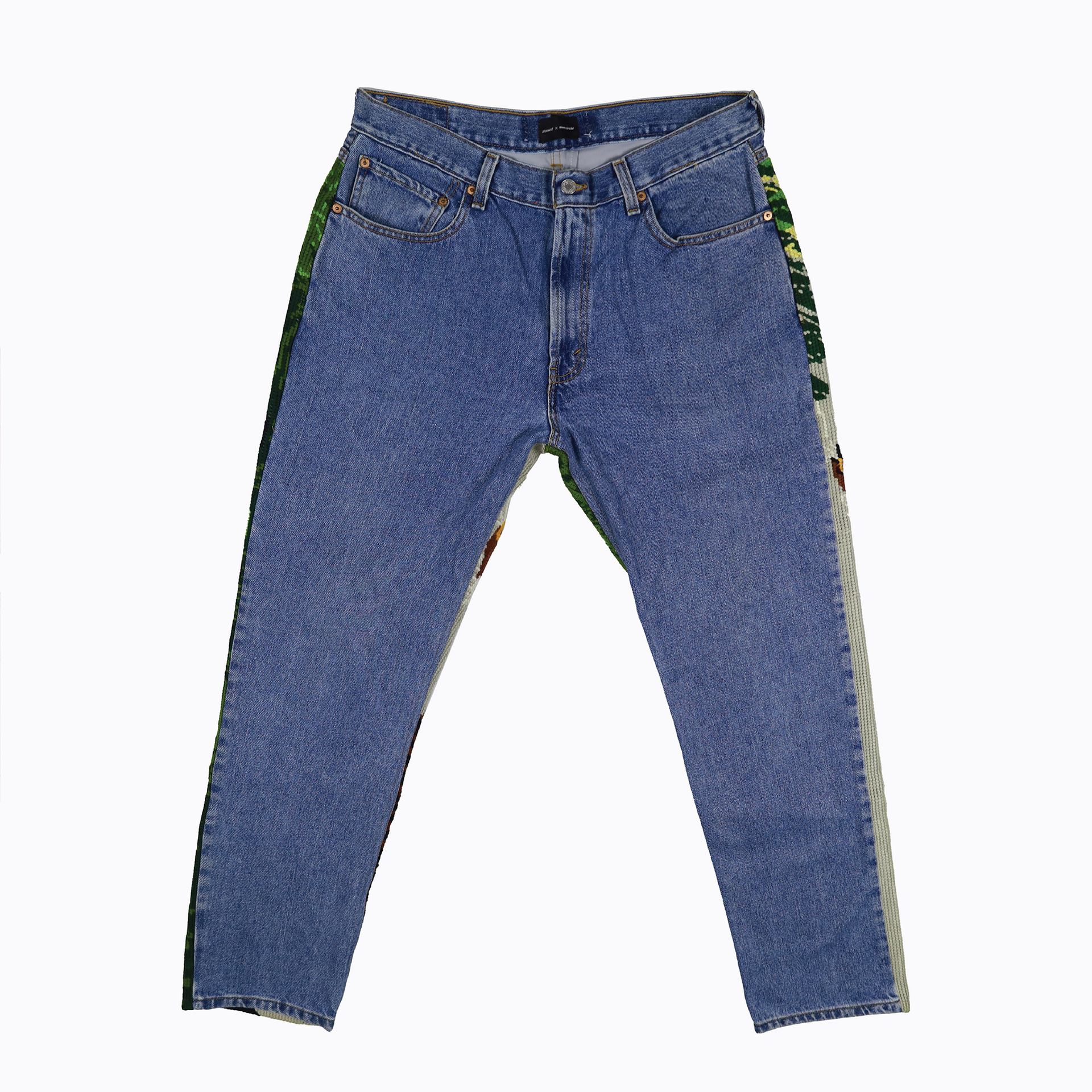 Tiger 3 Embroidery Jeans