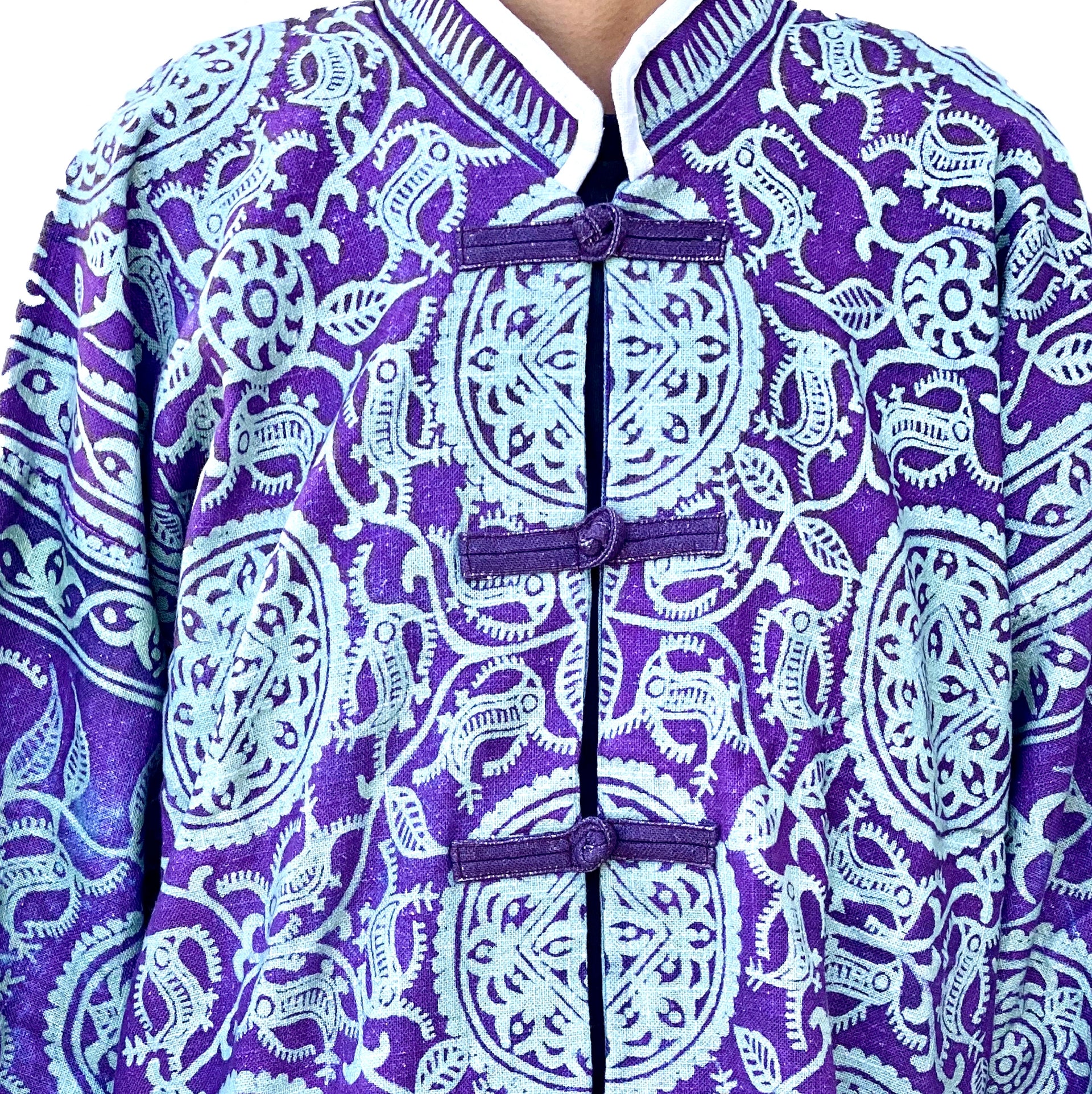 Purple Thai Blazer