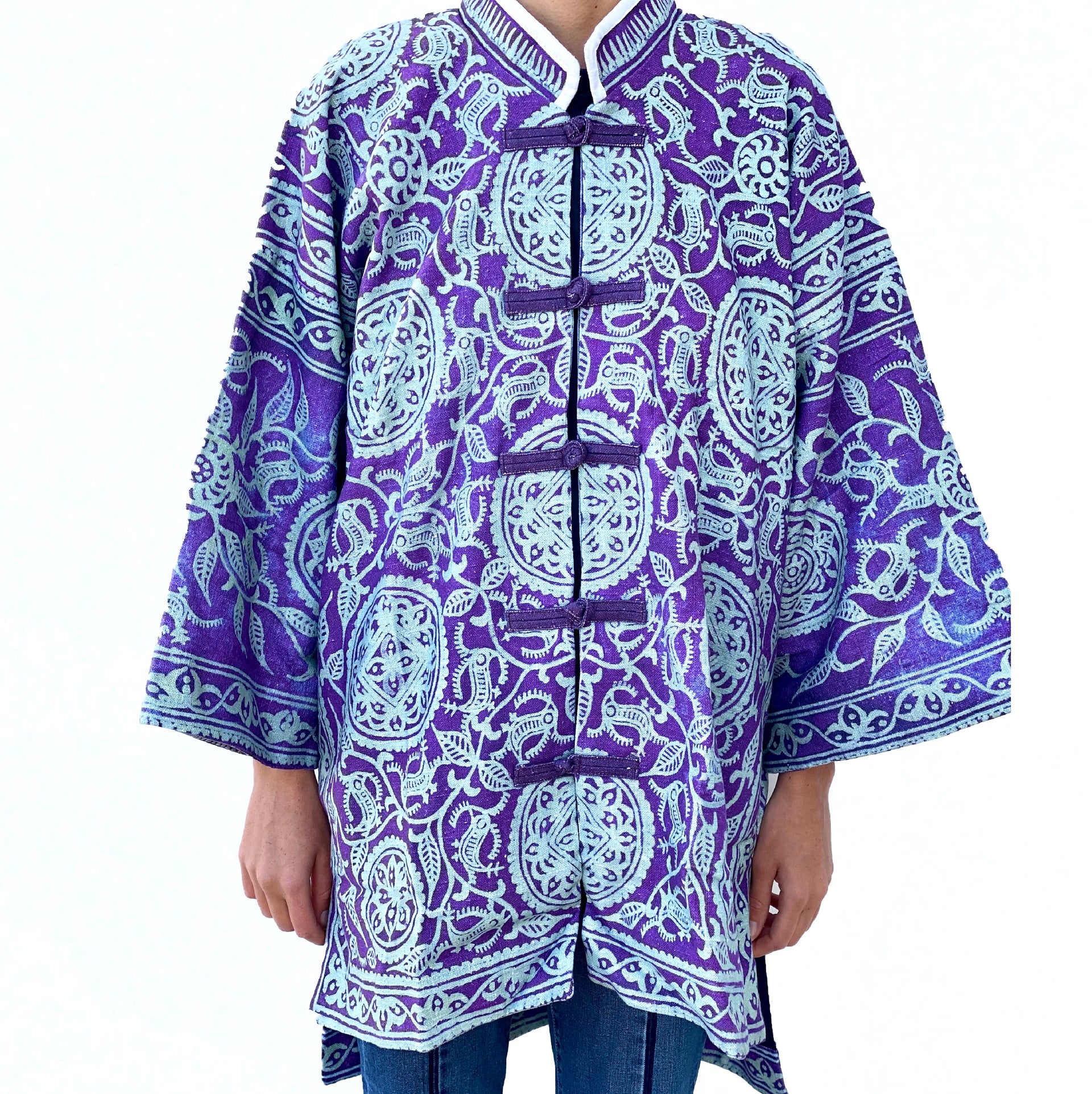 Purple Thai Blazer