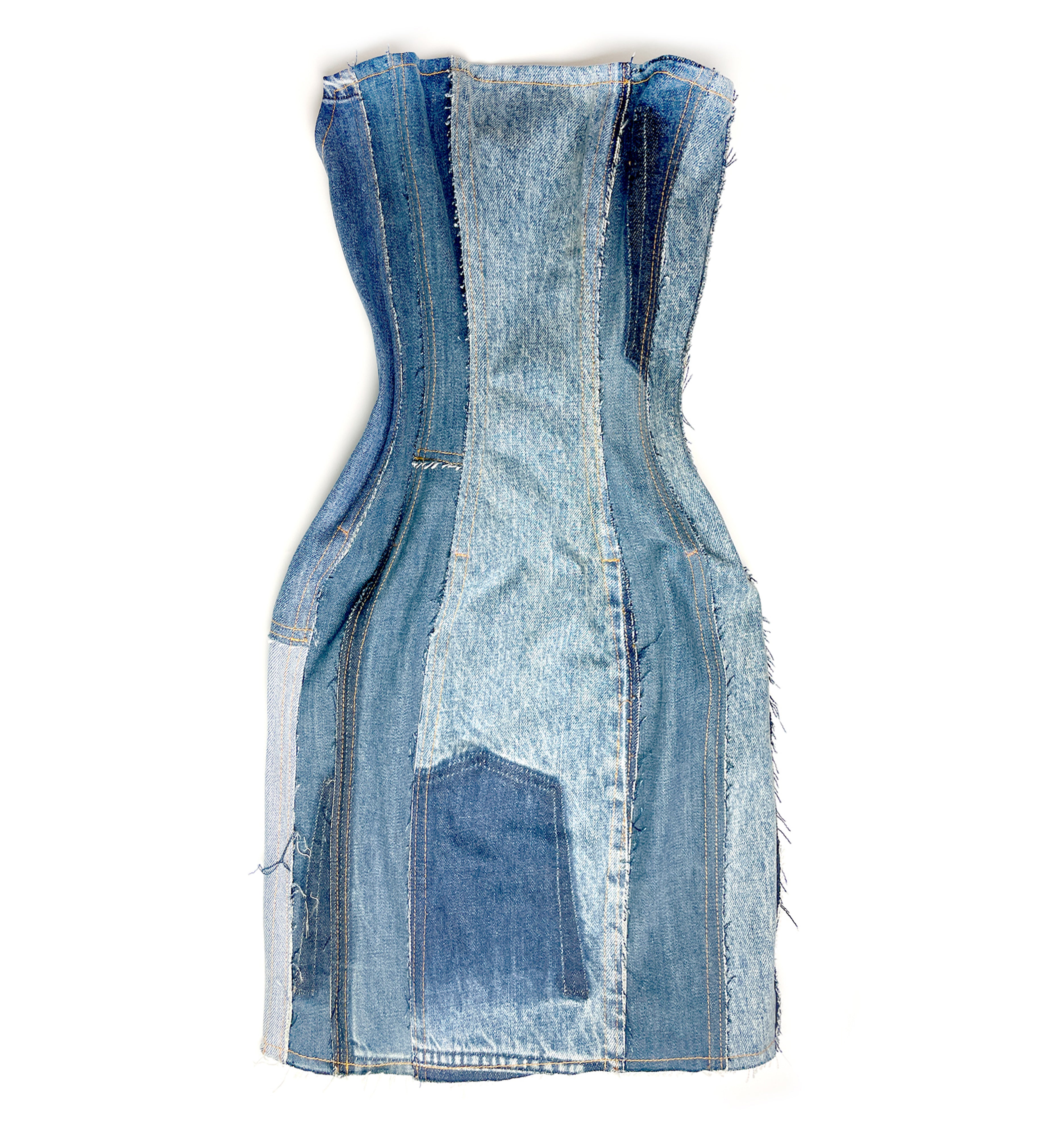 Denim Corset Dresses