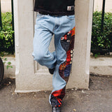 Black Katha Wave Jeans