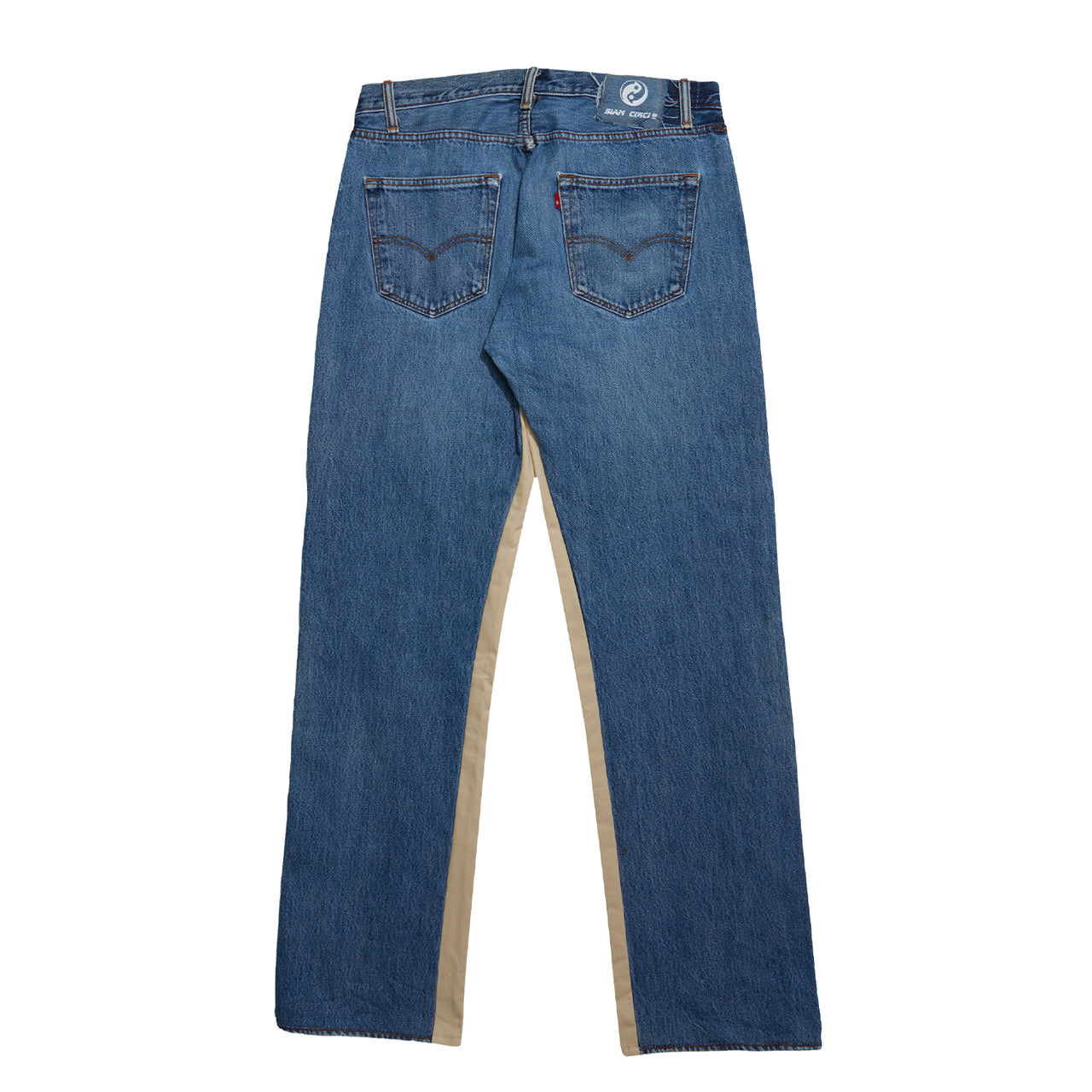 Khaki Snap Jeans