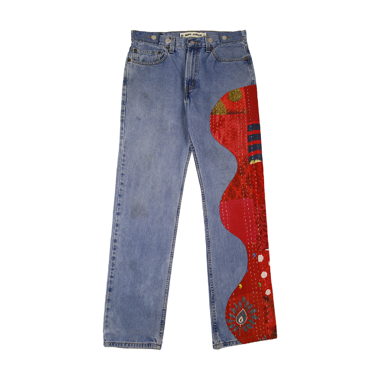 Red Katha Wave Jeans