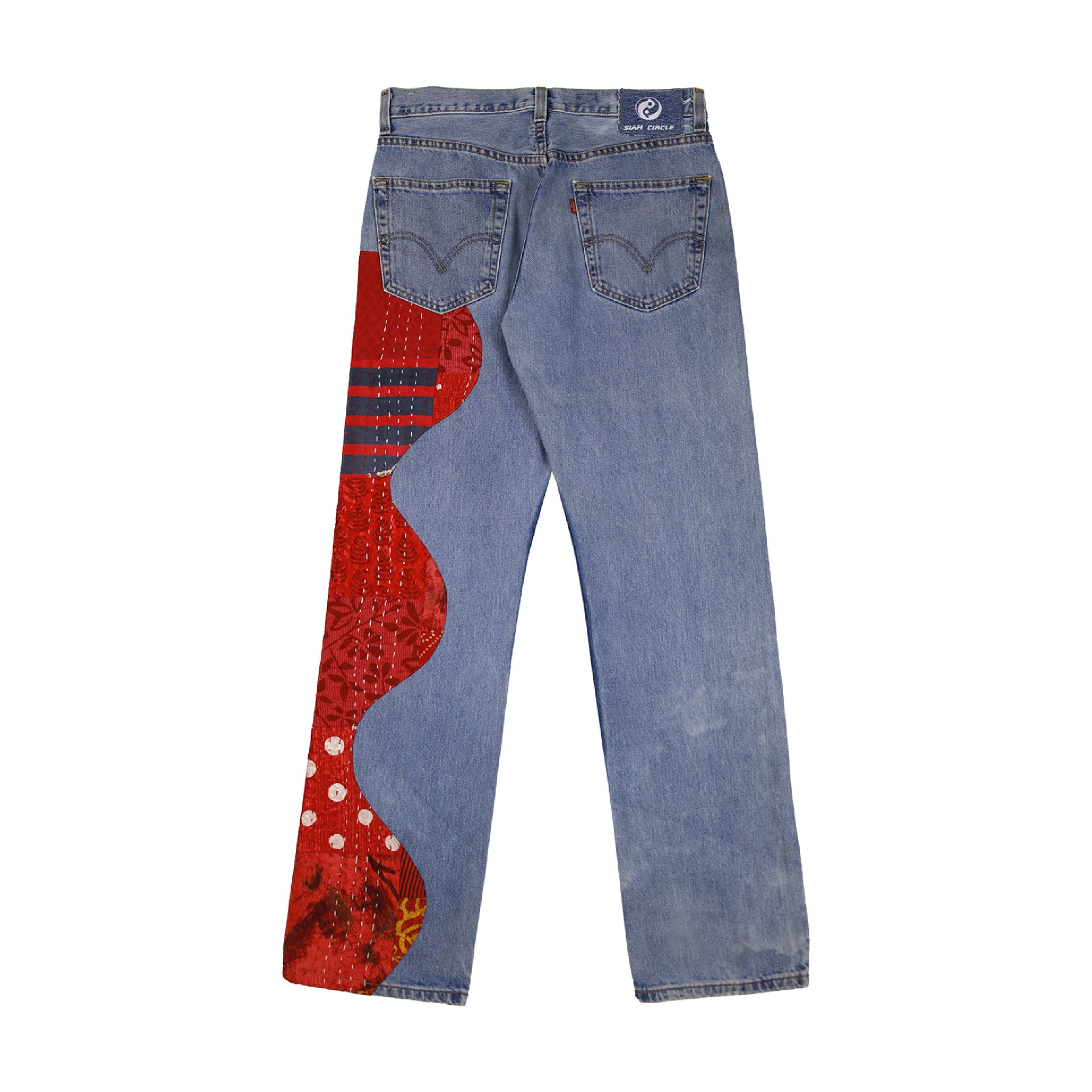 Red Katha Wave Jeans