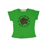 The Hibiscus Green BabyTee