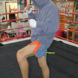 MT Button Orange Shorts