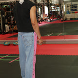 MT Button Pink Jeans