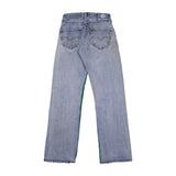 MT Button Green Jeans