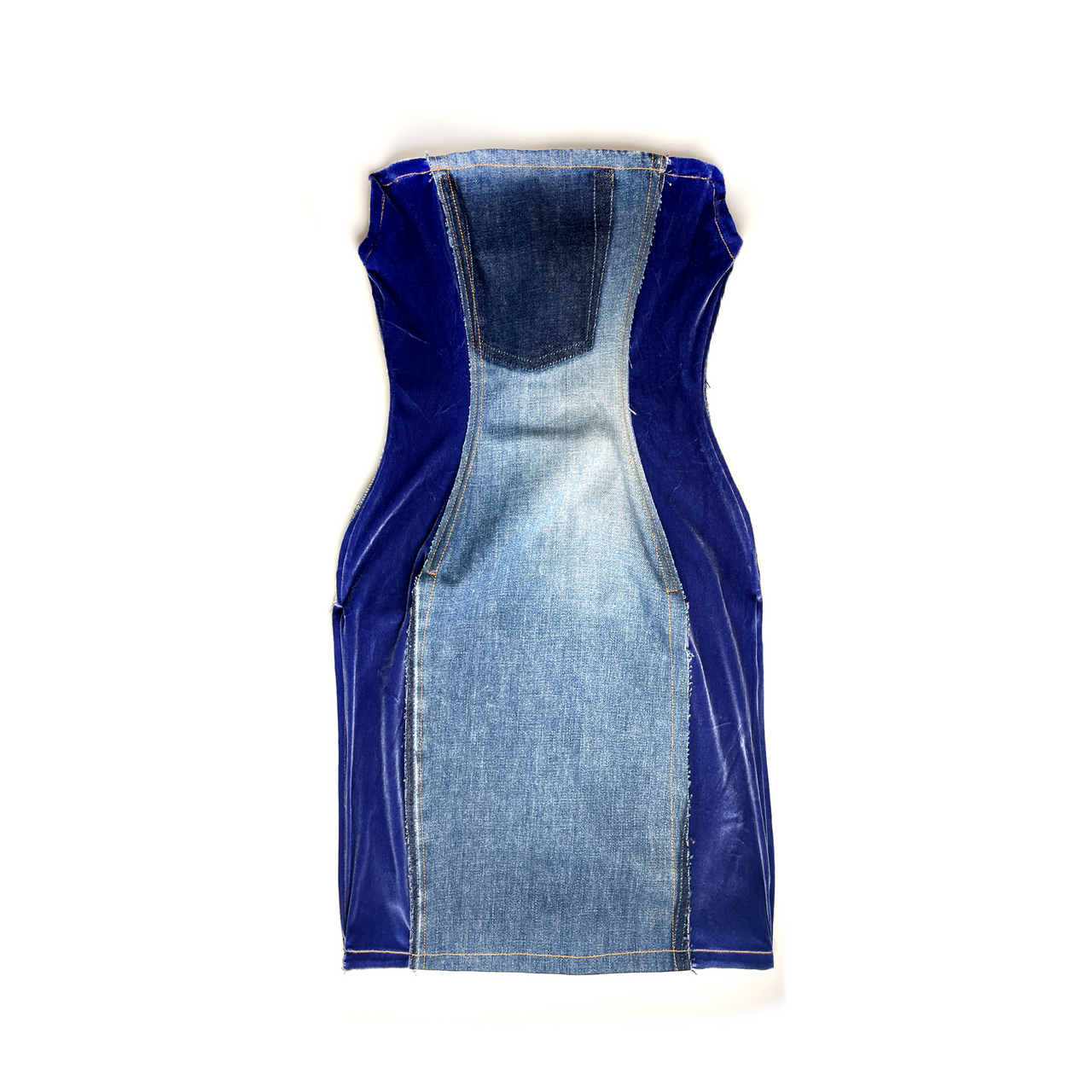 Denim Corset Dresses - Siam Circle Denim Corset Dresses - Siam Circle