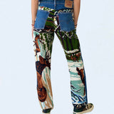 Bambi Embroidery Jeans